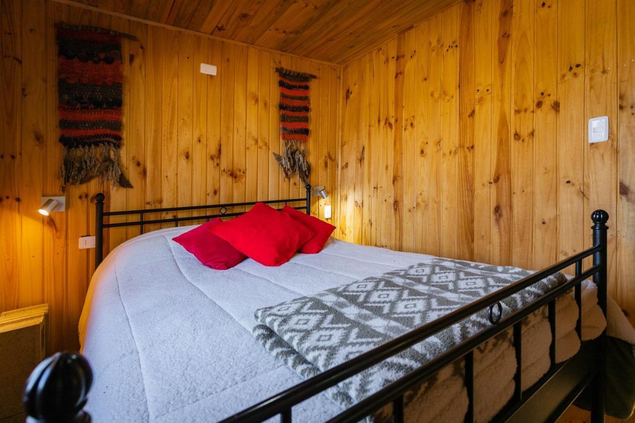 Cabana En Tunquen Con Parrilla, Fogon, Piscina Y Bosque Exterior foto