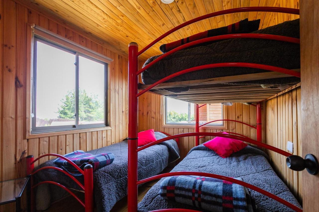 Cabana En Tunquen Con Parrilla, Fogon, Piscina Y Bosque Exterior foto