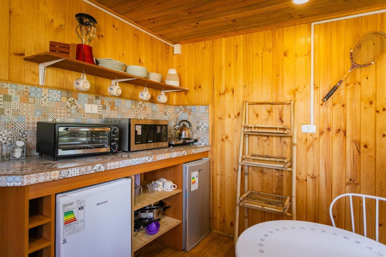 Cabana En Tunquen Con Parrilla, Fogon, Piscina Y Bosque Exterior foto